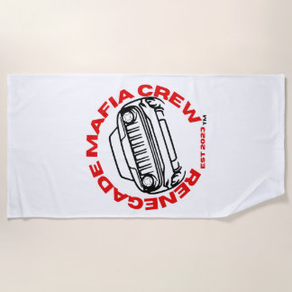 Toalha De Praia Renegada Mafia Crew Beach Towel