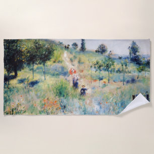 Toalha De Praia Renoir - Caminho Que Lidera Através da Grama Alta