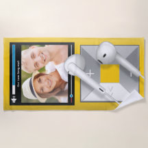 Reprodutor de MP3 com Foto e Nome da Música Person