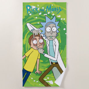 Toalha De Praia RICK E MORTY™   Veja Isso
