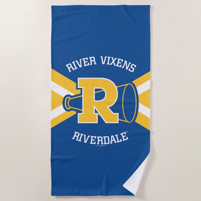 Toalha De Praia Rio Vixens Cheer Uniform (Frente)