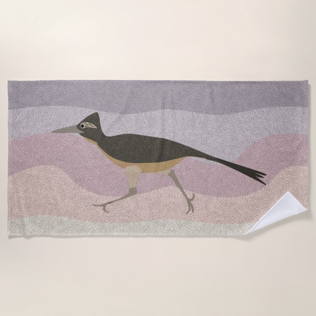 Toalha De Praia Roadrunner Beach Towel (Frente)