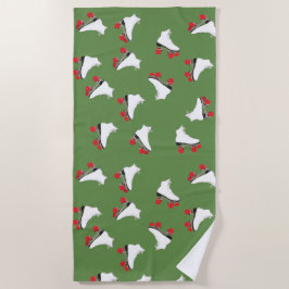 Toalha De Praia Roller Skates Beach Towel