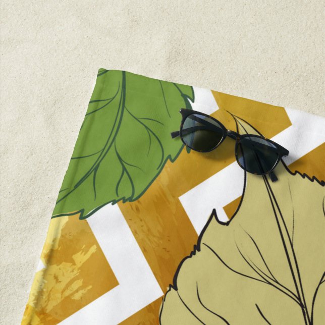 Toalha De Praia Rosas 28 (In Situ)