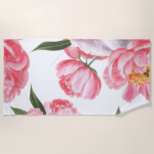 Toalha De Praia Rosas bonitas