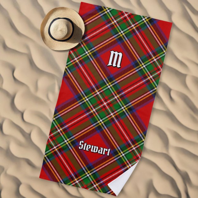 Toalha De Praia Royal Stewart Tartan (Criador carregado)