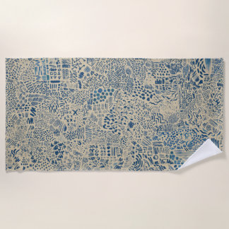 Toalha De Praia Ruído mental V01