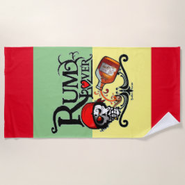 Toalha De Praia Rum lover