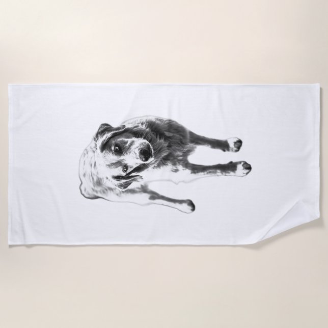 Toalha De Praia Rustic Autumn Watch (Frente)