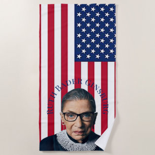 Toalha De Praia Ruth Bader Ginsburg