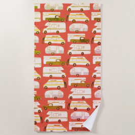 Toalha De Praia RV Campervan vanlife Motorhome Trailer PERSONALIZA