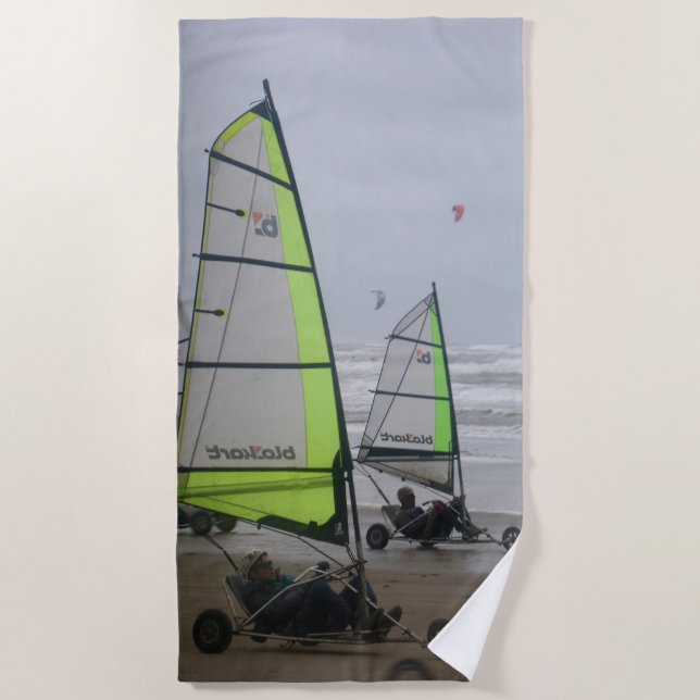 Toalha De Praia Sand Yachting 2 marinheiros Beach Towel (Frente)