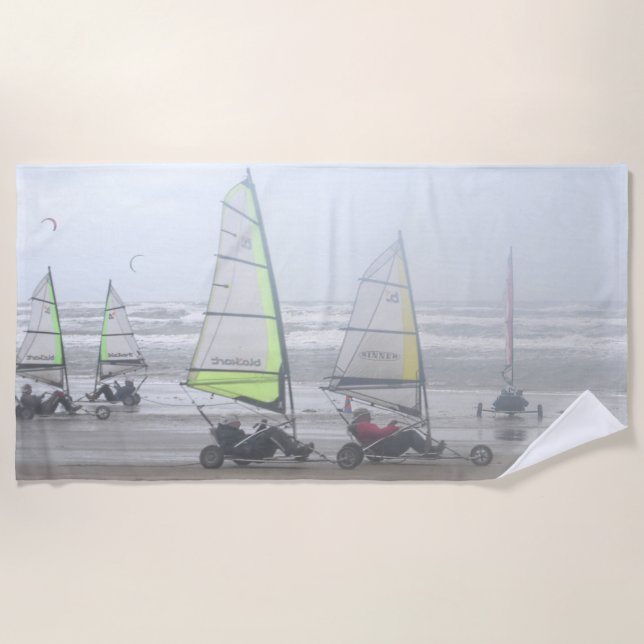 Toalha De Praia Sand Yachting Group Beach Towel (Frente)