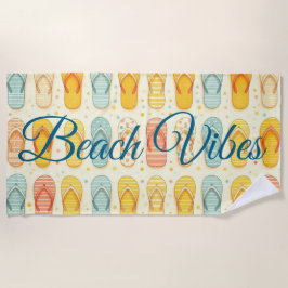 Toalha De Praia Sandálias Espetaculares