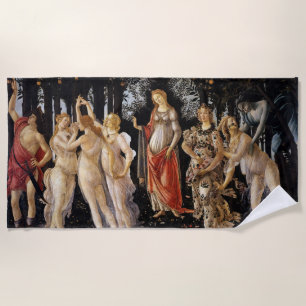 Toalha De Praia Sandro Botticelli - La Primavera