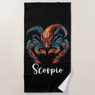 Toalha De Praia Scorpio Beach Towel