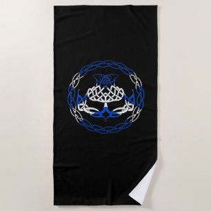 Toalha De Praia Scotland Flag