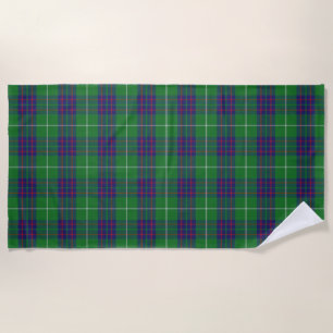 Toalha De Praia Scottish Accents Clan MacIntyre Tartan
