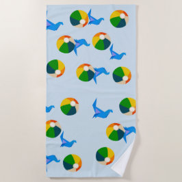 Toalha De Praia Seal & Ball Beach Towel