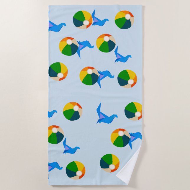 Toalha De Praia Seal & Ball Beach Towel (Frente)