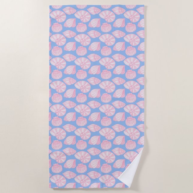 Toalha De Praia Seashell Beach Towel (Frente)