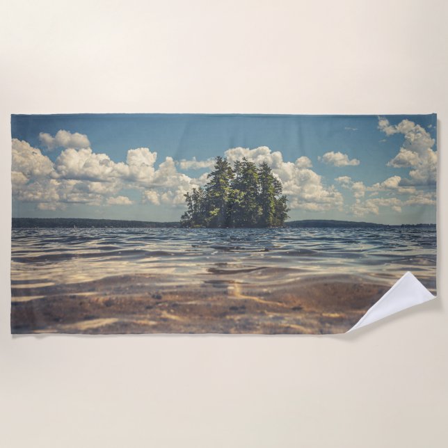 Toalha De Praia Sebago Lake Beach Towel (Frente)