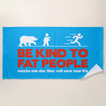 Seja gentil com pessoas gordas