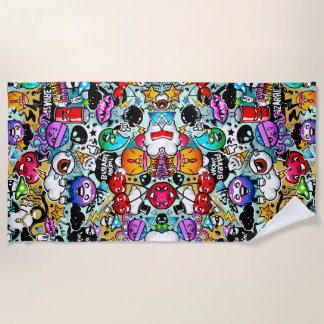 TOALHA DE PRAIA SERVIETTE DE PLAGE