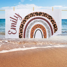Serviette De Plage arc-en-ciel, cor do arco-íris