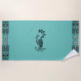 Toalha De Praia Serviette de plage Cagou Style