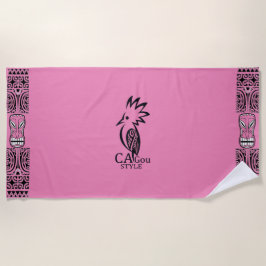 Toalha De Praia Serviette de plage Cagou Style