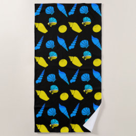 Toalha De Praia Shell do Mar de Praia