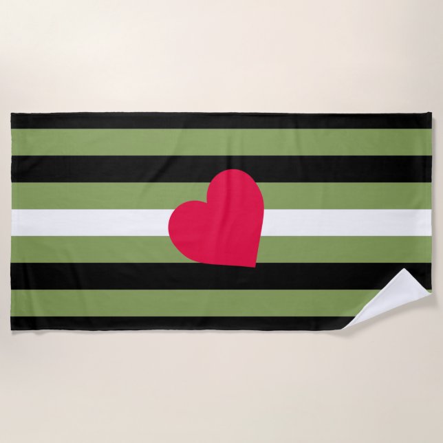 Toalha De Praia Sinalizador Boi Pride (Frente)