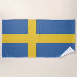 Toalha De Praia sinalizador de suecia