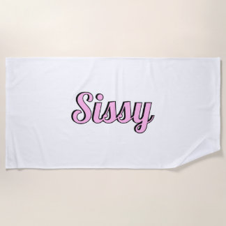 Toalha De Praia Sissy