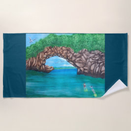 Toalha De Praia Snorkeling no Paraíso