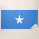 Toalha De Praia Somalia Flag<br><div class="desc">Patriotic flag of Somalia.</div>