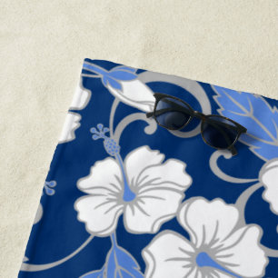 TOALHA DE PRAIA SONHO POLINÉSIO (AZUL)