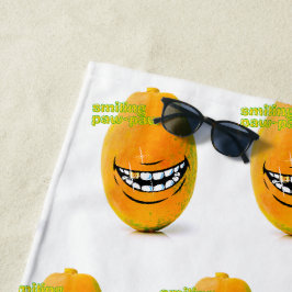 Toalha De Praia Sorriso Pawpaw conheceu 'n Goue Tand