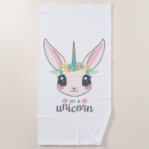 Sou um coelhinho de Unicórnio (arte bonita para me