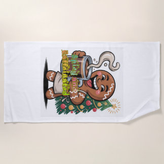 Toalha De Praia Spicy and Caffeinated