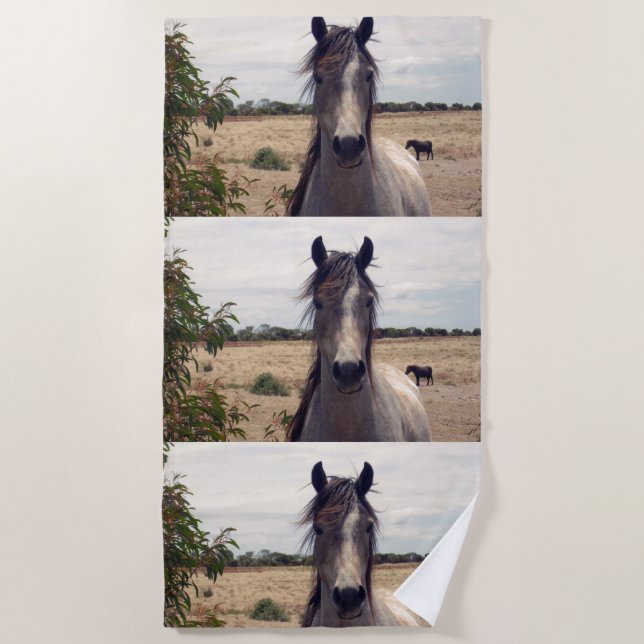 Toalha De Praia Star The Arab Pony, (Frente)