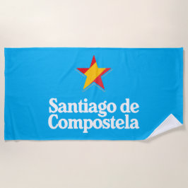 Toalha De Praia Stars of Spain – Santiago de Compostela