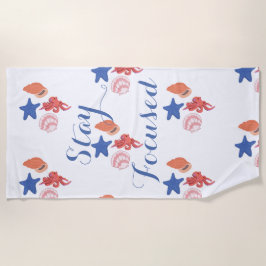 Toalha De Praia Stay Focus