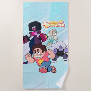 Toalha De Praia Steven Universe   Ação do grupo Crystal Gem