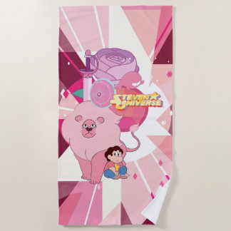 Toalha De Praia Steven Universe | Rosa Quartz Legado