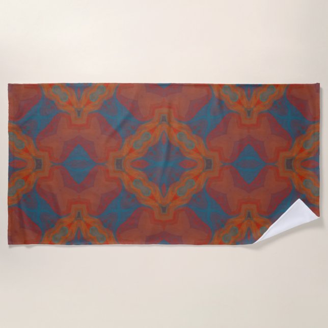 Toalha De Praia Sudoeste Mandala (Frente)