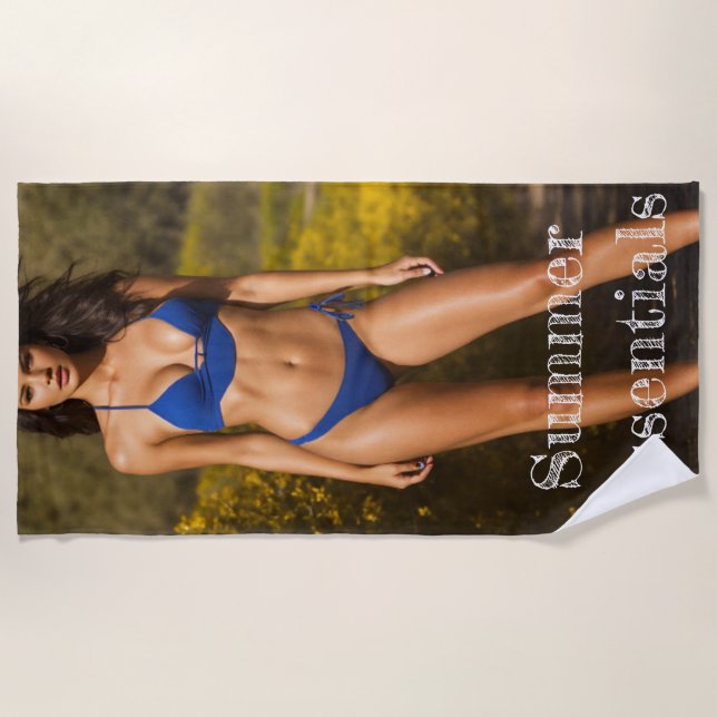 Toalha De Praia Summer Essentials Beach Towel (Frente)