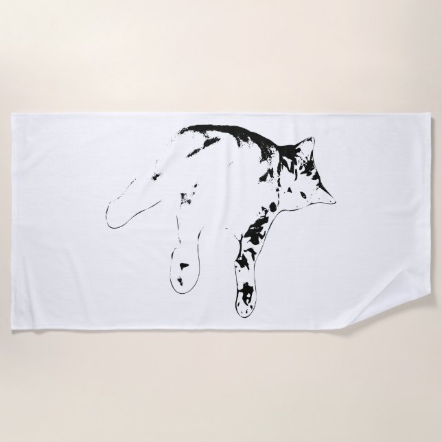 Toalha De Praia Summer Nap Vibes (Frente)