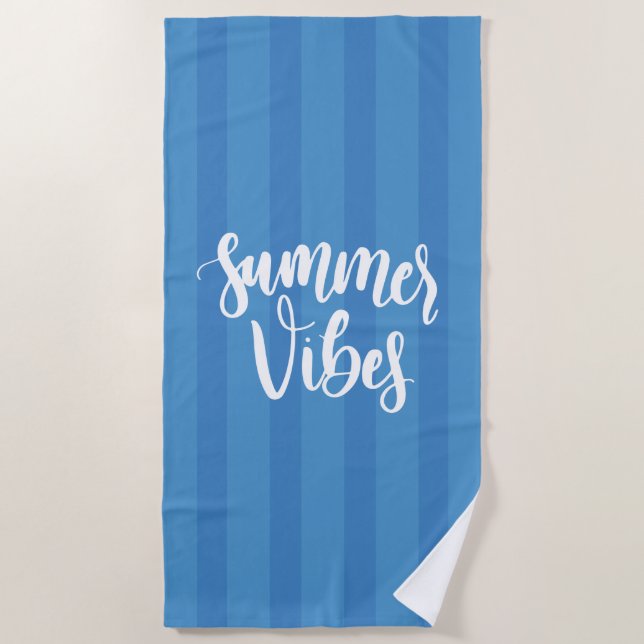 Toalha De Praia Summer Vibes (Frente)